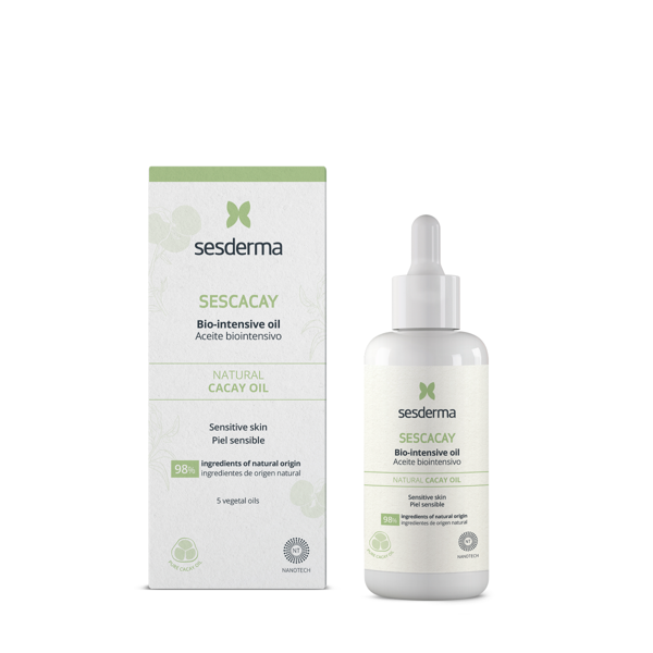 SESDERMA SESCACAY BIO-INTENSIVE OIL, odai ir plaukams, 100 ml paveikslėlis SESDERMA SESCACAY BIO-INTENSIVE OIL, odai ir plaukams, 100 ml paveikslėlis