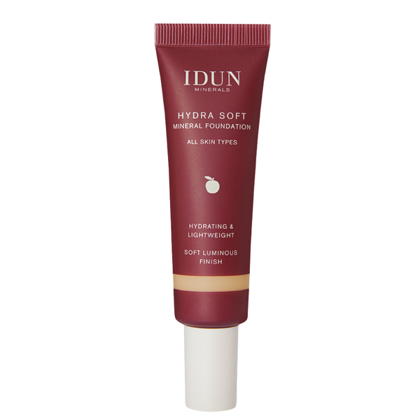 IDUN Minerals Hydra Soft skystas mineralinis makiažo pagrindas Nr. 1256 Svea, 30 ml IDUN Minerals Hydra Soft skystas mineralinis makiažo pagrindas Nr. 1256 Svea, 30 ml