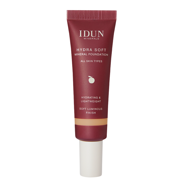 IDUN Minerals Hydra Soft skystas mineralinis makiažo pagrindas Nr. 1258 Siri, 30 ml IDUN Minerals Hydra Soft skystas mineralinis makiažo pagrindas Nr. 1258 Siri, 30 ml