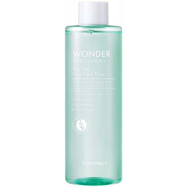 TONYMOLY Tonikas veido odai Wonder Tea Tree Pore Fresh Toner TM00002957, 500 ml TONYMOLY Tonikas veido odai Wonder Tea Tree Pore Fresh Toner TM00002957, 500 ml