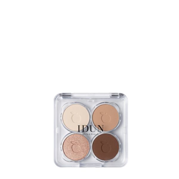 IDUN Minerals mineraliniai 4 spalvų akių šešėliai Nejlika Nr. 4409, 4 g IDUN Minerals mineraliniai 4 spalvų akių šešėliai Nejlika Nr. 4409, 4 g