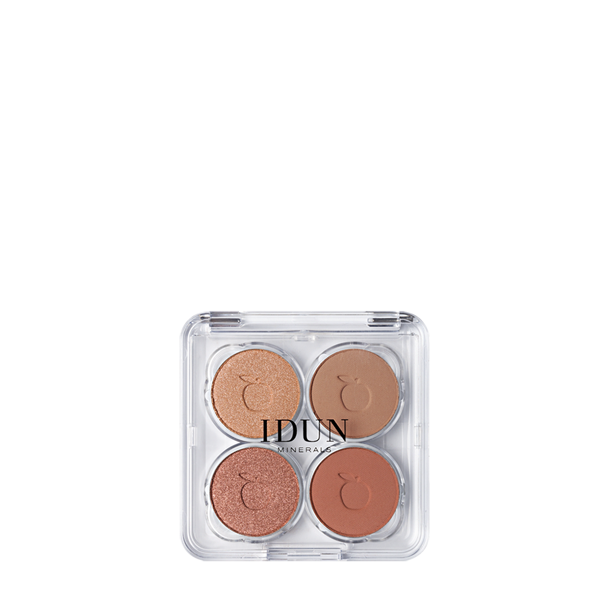 IDUN Minerals mineraliniai 4 spalvų akių šešėliai Nyponros Nr. 4410, 4 g IDUN Minerals mineraliniai 4 spalvų akių šešėliai Nyponros Nr. 4410, 4 g