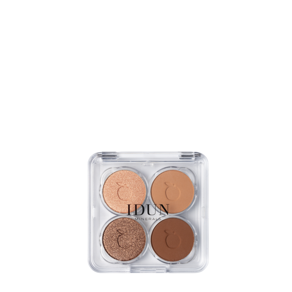 IDUN Minerals mineraliniai 4 spalvų akių šešėliai Gullviva Nr. 4411, 4 g IDUN Minerals mineraliniai 4 spalvų akių šešėliai Gullviva Nr. 4411, 4 g