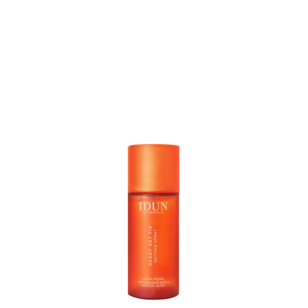 IDUN Minerals makiažą fiksuojanti veido dulksna READY SET FIX, 50 ml