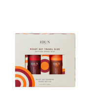 IDUN Minerals rinkinys veido dulksnos (READY SET REFRESH, 50 ml + READY SET FIX, 50 ml), 1 vnt.