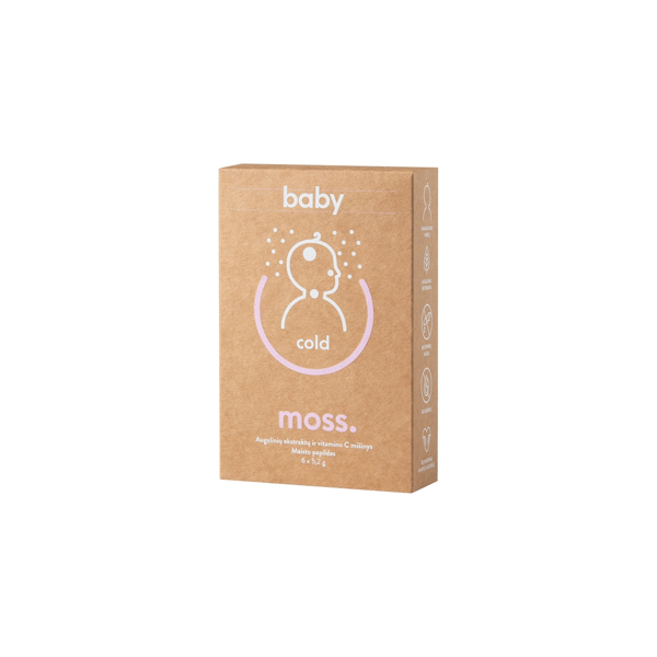 COLD MOSS BABY, 6 paketėliai paveikslėlis COLD MOSS BABY, 6 paketėliai paveikslėlis