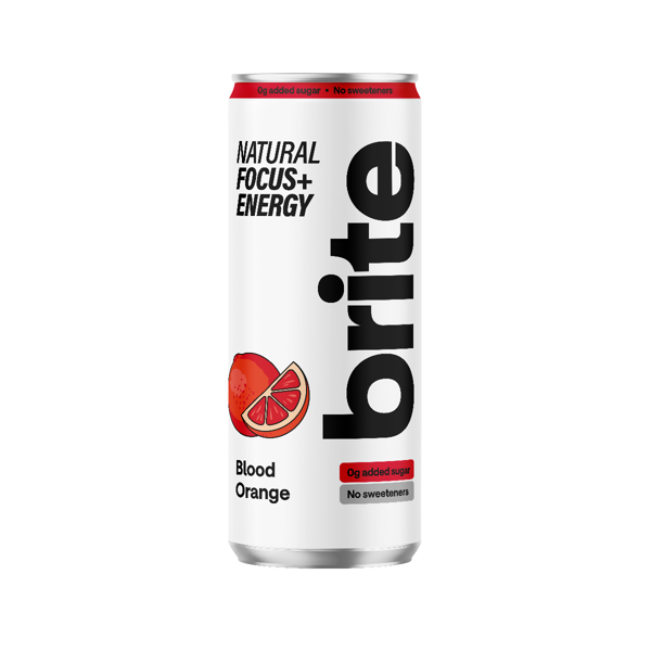 BRITE, natūralus energinis gėrimas, raudonųjų apelsinų, 330ml paveikslėlis