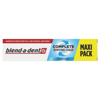 BLEND-A-DENT REGULAR, burnos dantų protezų lipnus kremas, 70 g  paveikslėlis