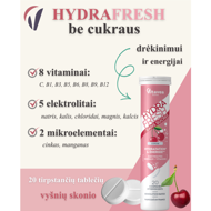 VITAVEA HYDRAFRESH be cukraus vyšnių skonio, 20 vnt VITAVEA HYDRAFRESH be cukraus vyšnių skonio, 20 vnt