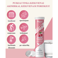 VITAVEA HYDRAFRESH be cukraus vyšnių skonio, 20 vnt VITAVEA HYDRAFRESH be cukraus vyšnių skonio, 20 vnt