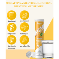 VITAVEA HYDRAFRESH be cukraus ananasų skonio, 20 vnt