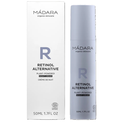 MÁDARA, Naktinis veido kremas RETINOL ALTERNATIVE, 50 ml