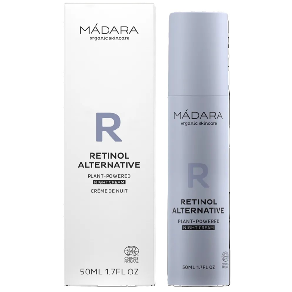 MÁDARA, Naktinis veido kremas RETINOL ALTERNATIVE, 50 ml MÁDARA, Naktinis veido kremas RETINOL ALTERNATIVE, 50 ml
