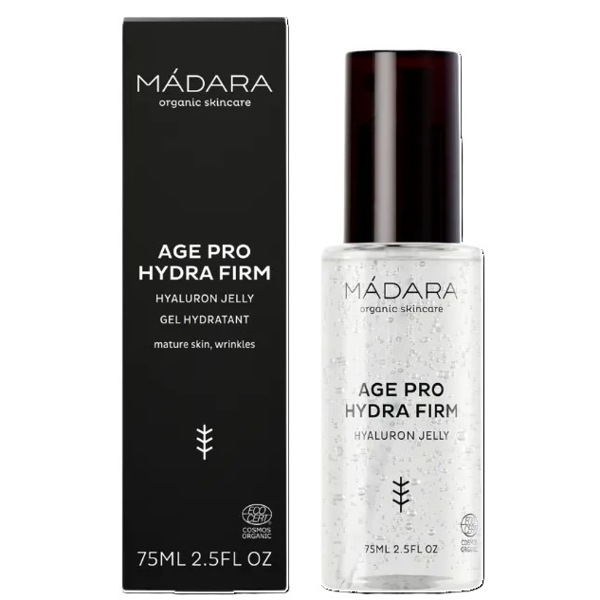 MÁDARA, Drėkinamoji želė veidui su hialuronu AGE PRO HYDRA FIRM, 75ml MÁDARA, Drėkinamoji želė veidui su hialuronu AGE PRO HYDRA FIRM, 75ml