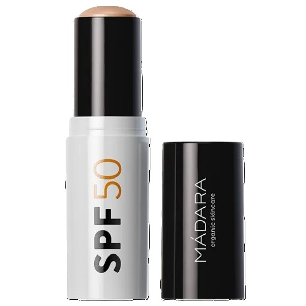 MÁDARA, Apsauginis mineralinis pieštukas nuo saulės SPF50, 12 g