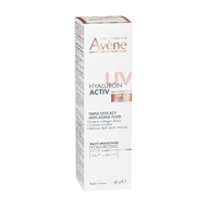 AVENE EAU THERMALE, HYALURON ACTIVE UV, veido fluidas brandžiai odai, SPF50, 40 ml paveikslėlis
