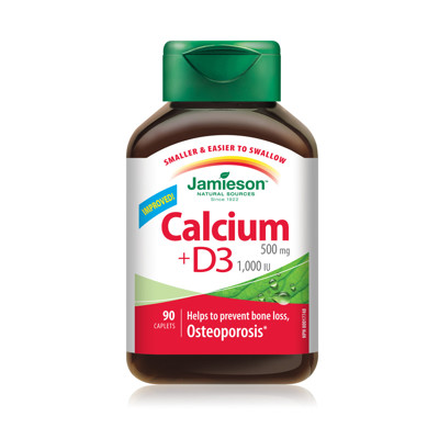 JAMIESON KALCIS SU VITAMINU D3, 90 tablečių paveikslėlis