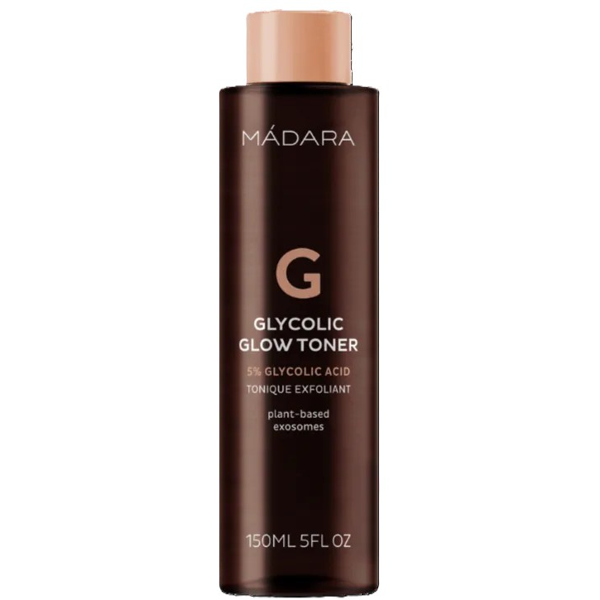 MÁDARA, Skaistinamasis veido tonikas su glikolio rūgštimi, 150 ml