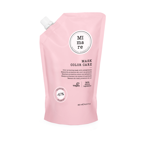 Mimare Color Care dažytų plaukų kaukė su granatų ekstraktu, 480 ml Mimare Color Care dažytų plaukų kaukė su granatų ekstraktu, 480 ml