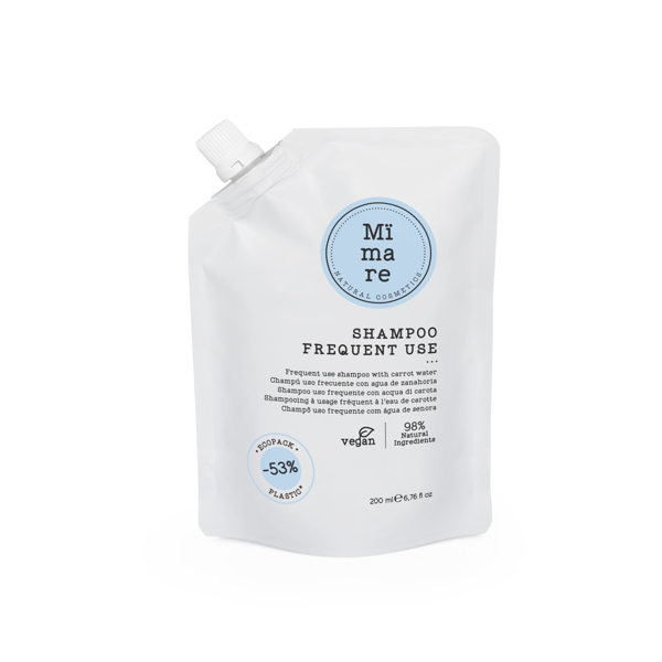 Mimare FREQUENT USE kasdieninis šampūnas su morkų ekstraktu, 200 ml Mimare FREQUENT USE kasdieninis šampūnas su morkų ekstraktu, 200 ml