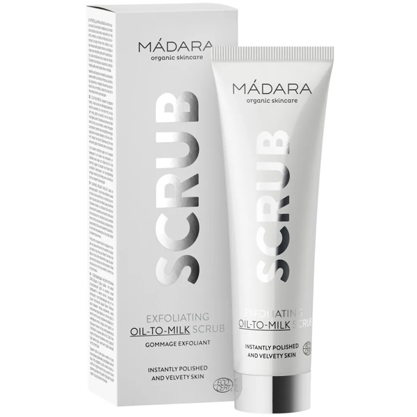MÁDARA, Veido šveitiklis „Oil-To-Milk“, 60 ml MÁDARA, Veido šveitiklis „Oil-To-Milk“, 60 ml