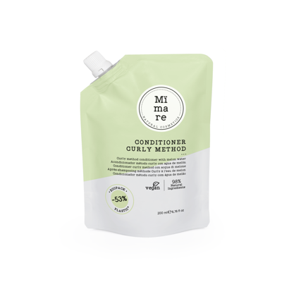 Mimare CURLY METHOD garbanotų plaukų kondicionierius su melionų ekstraktu, 200 ml