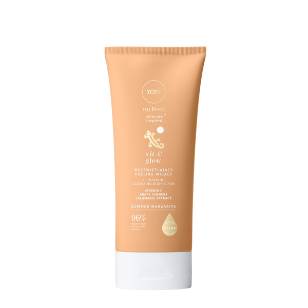 YOPE “myBODY” Vit-C Glow odą skaistinantis kūno šveitiklis, 200 ml. YOPE “myBODY” Vit-C Glow odą skaistinantis kūno šveitiklis, 200 ml.