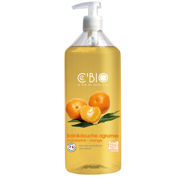 Ce' BIO vonios ir dušo gelis su citrusiniais vaisiais, 500 ml
