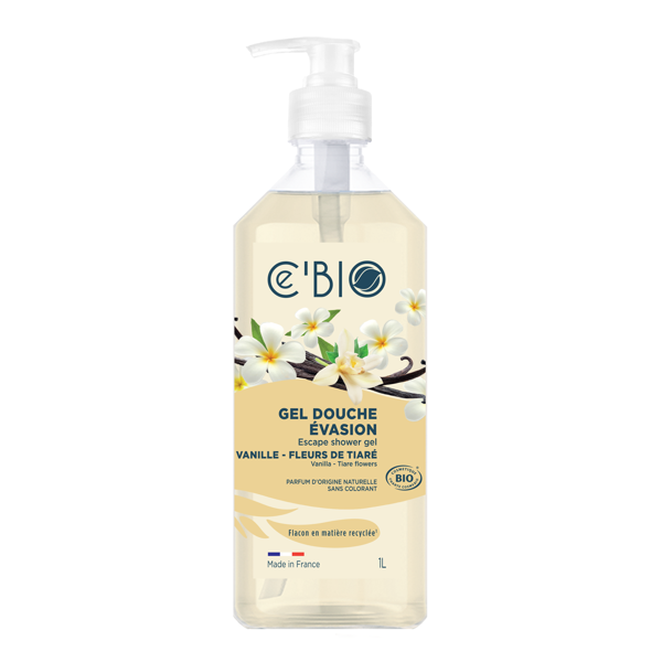 Ce' BIO vonios ir dušo gelis vanilės aromato, 1l Ce' BIO vonios ir dušo gelis vanilės aromato, 1l
