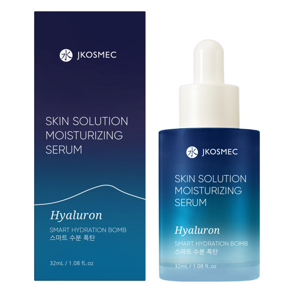 Jkosmec Skin Solution drėkinamasis serumas su hialurono rūgštimi, 32ml