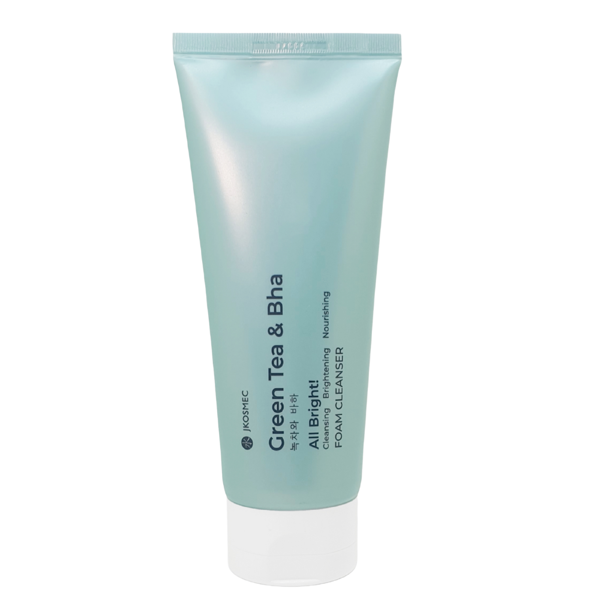 Jkosmec All Bright valomosios veido putos su žaliąja arbata ir BHA, 180ml Jkosmec All Bright valomosios veido putos su žaliąja arbata ir BHA, 180ml