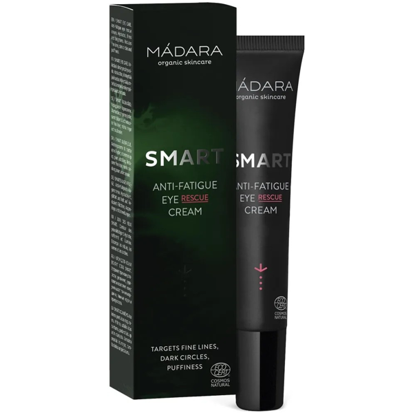MÁDARA, Nuovargio pėdsakus mažinantis paakių kremas „Smart Antioxidants“, 15 ml paveikslėlis MÁDARA, Nuovargio pėdsakus mažinantis paakių kremas „Smart Antioxidants“, 15 ml paveikslėlis