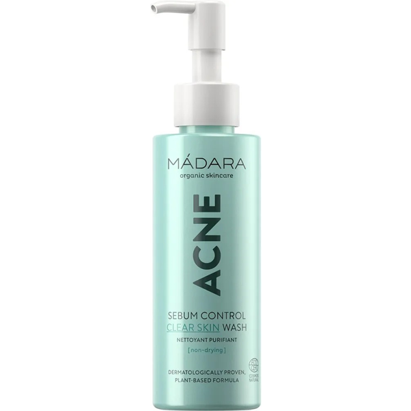 MÁDARA, Probleminės odos prausiklis ACNE SEBUM CONTROL, 140 ml MÁDARA, Probleminės odos prausiklis ACNE SEBUM CONTROL, 140 ml