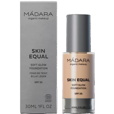 MÁDARA, Makiažo pagrindas „Skin Equal“ SPF15, IVORY, Nr. 20, 30 ml