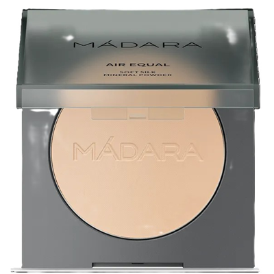 MÁDARA, Švelni šilkinė mineralinė pudra "Air Equal", 1 FAIR, 9 g