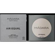 MÁDARA, Švelni šilkinė mineralinė pudra "Air Equal", 0 TRANSLUCENT, 9 g