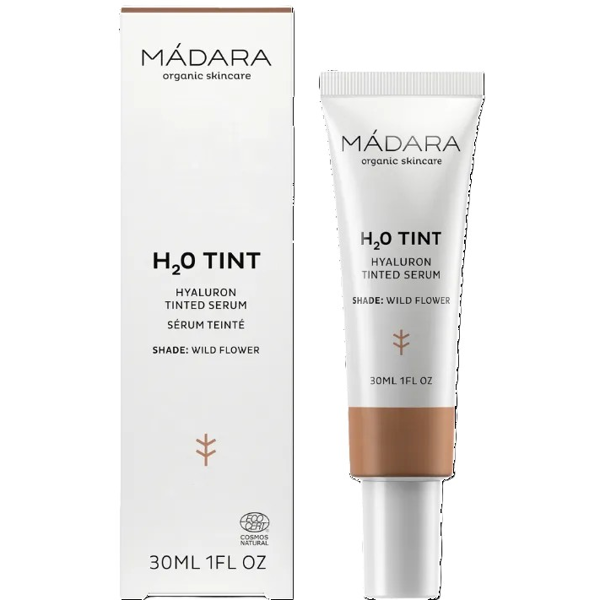 MÁDARA, Drėkinamasis veido serumas su atspalviu "H2O Tint", 4 WILD FLOWER, 30 ml MÁDARA, Drėkinamasis veido serumas su atspalviu "H2O Tint", 4 WILD FLOWER, 30 ml