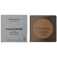 MÁDARA, Švelnus šilkinis mineralinis bronzantas MIDSUMMER, 1 HEAT, 9 g