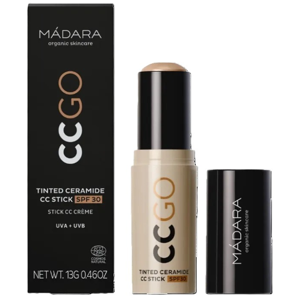 MÁDARA, Pieštukinis CC GO kremas su keramidais SPF30, 40 SAND