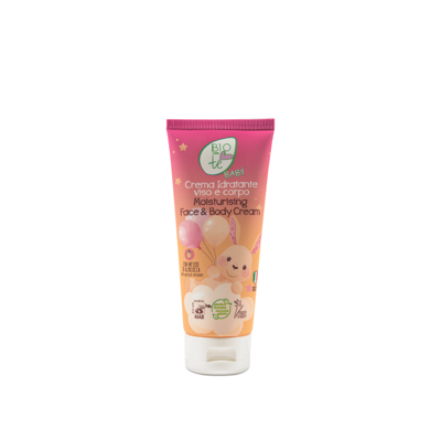 BIOconTé BABY drėkinamasis veido ir kūno kremas su abrikosų užpilu, 100 ml