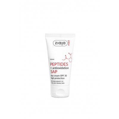 ZIAJA MED DIENINIS VEIDO KREMAS SU PEPTIDAIS SPF30 50ml