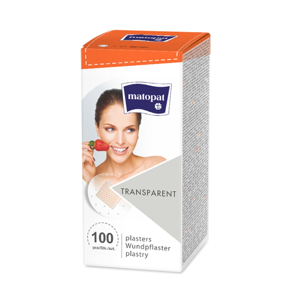 MATOPAT TRANSPARENT, pleistra,i Ø 22 mm, apvalūs, 100 vnt. paveikslėlis MATOPAT TRANSPARENT, pleistra,i Ø 22 mm, apvalūs, 100 vnt. paveikslėlis