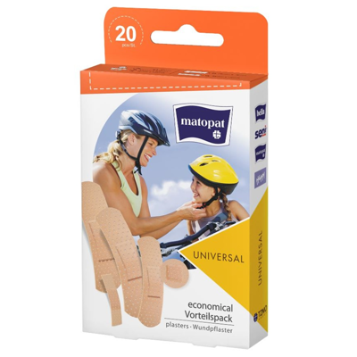 MATOPAT UNIVERSAL, pleistrų rinkinys, 20 vnt. paveikslėlis