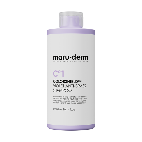 MARUDERM COLORSHIELD, šampūnas, violetinis, neutralizuojantis geltonus atspalvius, 300 ml paveikslėlis MARUDERM COLORSHIELD, šampūnas, violetinis, neutralizuojantis geltonus atspalvius, 300 ml paveikslėlis