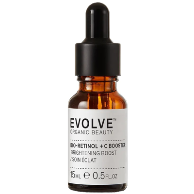 EVOLVE ORGANIC BEAUTY, Augalinio retinolio ir vitamino C serumas, 15 ml