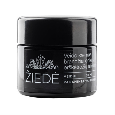 ŽIEDĖ, veido kremas brandžiai odai su erškėtrožių aliejumi, 50 ml  paveikslėlis