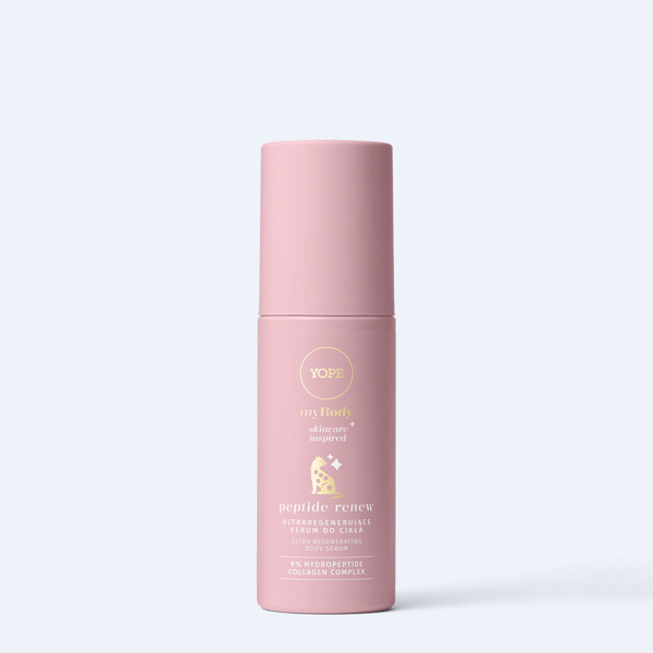YOPE “myBODY” Peptide Renew stangrinamasis kūno serumas, 150 ml. YOPE “myBODY” Peptide Renew stangrinamasis kūno serumas, 150 ml.