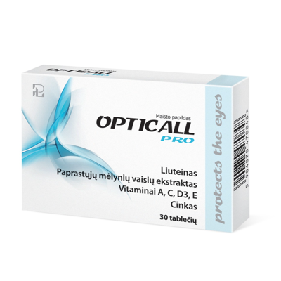 OPTICall PRO, 30 tablečių paveikslėlis