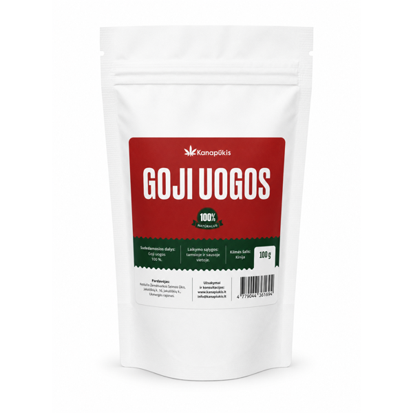 KANAPŪKIS Goji uogos 100 g.