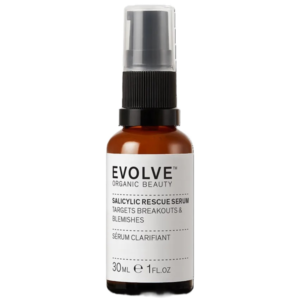 Evolve Organic Beauty, Veido serumas su salicilo rūgštimi, ekologiškas, 30 ml Evolve Organic Beauty, Veido serumas su salicilo rūgštimi, ekologiškas, 30 ml